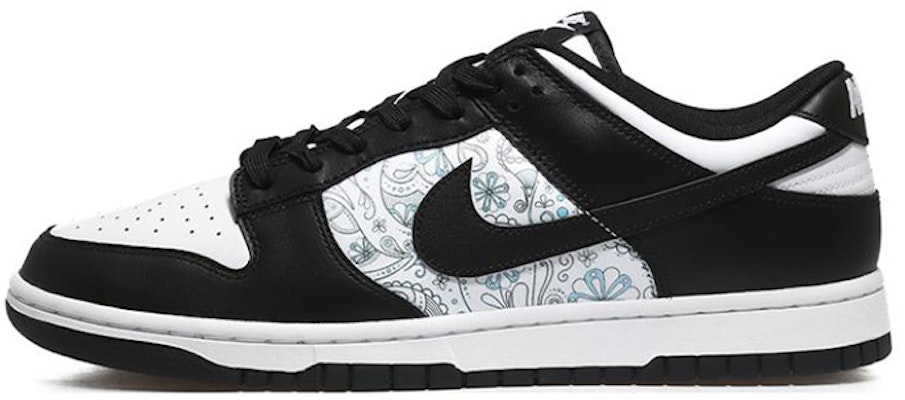 【定制球鞋】 Nike Dunk Low (GS) 黑色 腰果花 熊貓 清新淡雅 復古 經典 耐磨 低筒 板鞋 女款 黑白 Buy 【定制球鞋】 Nike Dunk Low (GS) 黑色 腰果花 熊貓 清新淡雅 復古 經典 耐磨 低筒 板鞋 女款 黑白