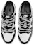 Shop 【定製球鞋】 Nike Dunk Low ''Black'' 熊貓 CH2O分子 潑墨 解構 雙勾 低筒 板鞋 女款 黑白