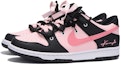 Shop (W) 나이키 덩크 로우 '블랙핑크-체스트넛 베리' (커스텀) CW1590-100(Team59-女款黑粉一SBOX)