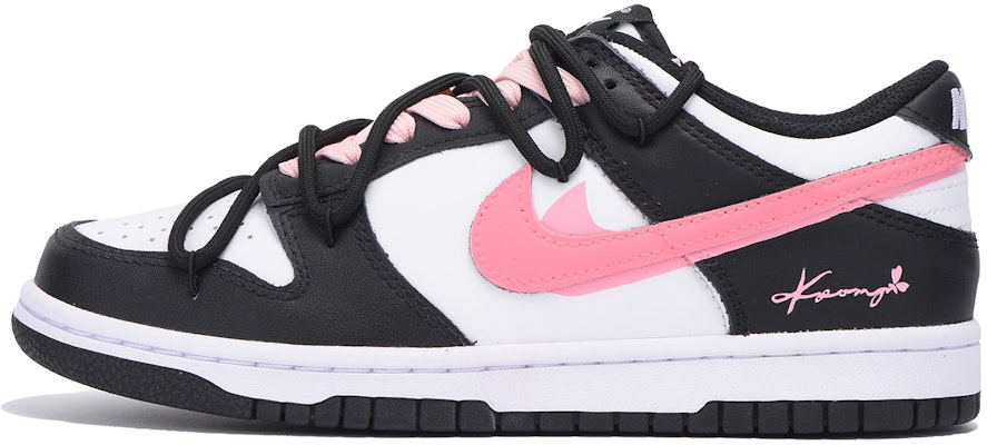 (W) 나이키 덩크 로우 '블랙핑크' (커스텀) CW1590-100(Team59-女款黑粉双勾三SBOX) Order (W) 나이키 덩크 로우 '블랙핑크' (커스텀) CW1590-100(Team59-女款黑粉双勾三SBOX)