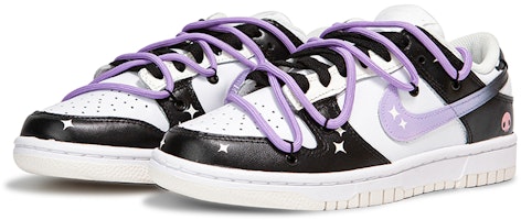 (W) 나이키 덩크 로우 '블랙 핑크' 커스텀 (Nike Dunk Low 'Black Pink' Custom) DD1503-121(Teamfour-女款紫粉S-BOX) Lookbook (W) 나이키 덩크 로우 '블랙 핑크' 커스텀 (Nike Dunk Low 'Black Pink' Custom) DD1503-121(Teamfour-女款紫粉S-BOX)