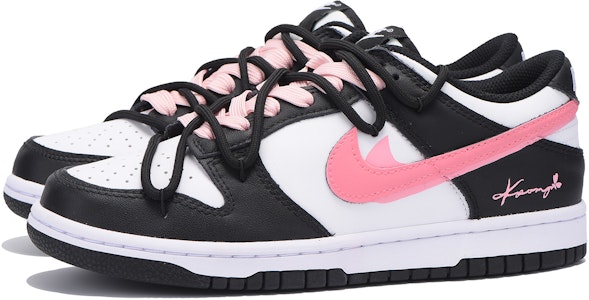 (W) カスタム ナイキ ダンク LOW "ブラックピンク" CW1590-100(Team59-女款黑粉双勾三SBOX) Shop (W) カスタム ナイキ ダンク LOW "ブラックピンク" CW1590-100(Team59-女款黑粉双勾三SBOX)