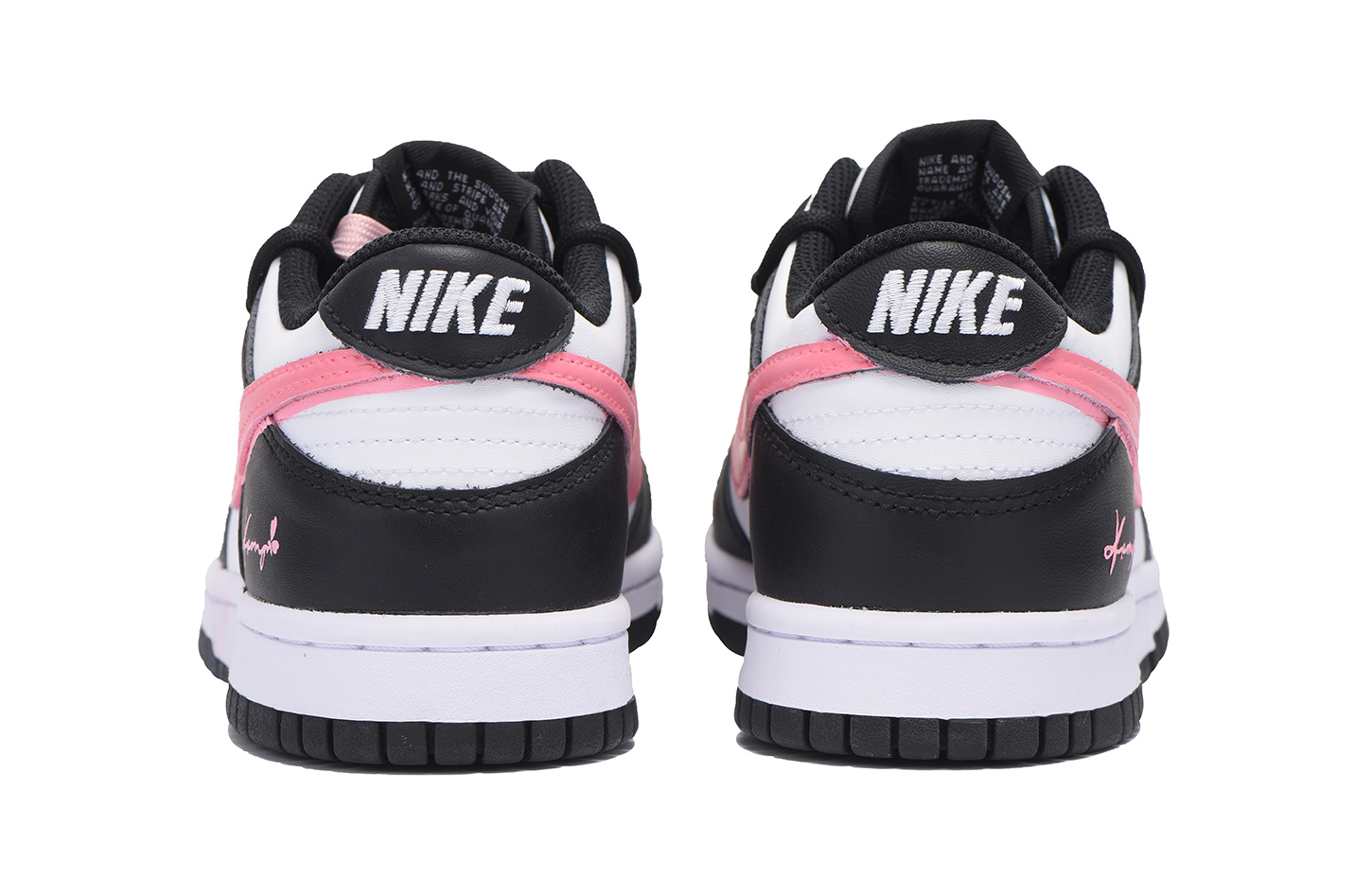Purchase (W) [Sepatu Kustom] Nike Dunk Low 'Hitam Pink' CW1590-100(Team59-女款黑粉双勾三SBOX)