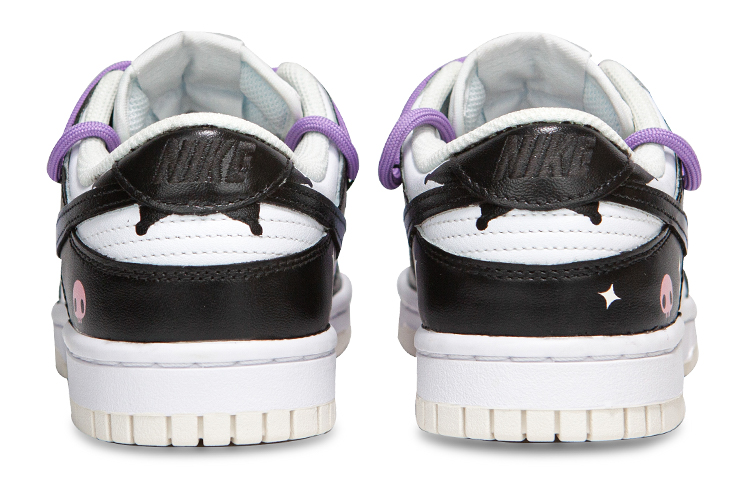 Purchase (W) [Sepatu Kustom] Nike Dunk Low 'Hitam Pink' DD1503-121(Teamfour-女款紫粉S-BOX)