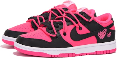 (W) 나이키 덩크 로우 '블랙핑크 해체된 하트' (58 characters) DZ5196-600(Team59-女款爱心四) Lookbook (W) 나이키 덩크 로우 '블랙핑크 해체된 하트' (58 characters) DZ5196-600(Team59-女款爱心四)
