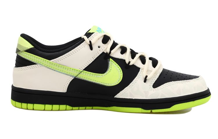 Order (W) [Zapatillas Personalizadas] Nike Dunk Low 'Estrella Negra y Rosa' DV1694-900(Team拾玖-荧光绿S-BOX）