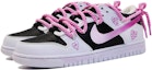 Shop 【訂製球鞋】Nike Dunk 低筒 triple white 晴天玫瑰 街頭版 女款 黑粉