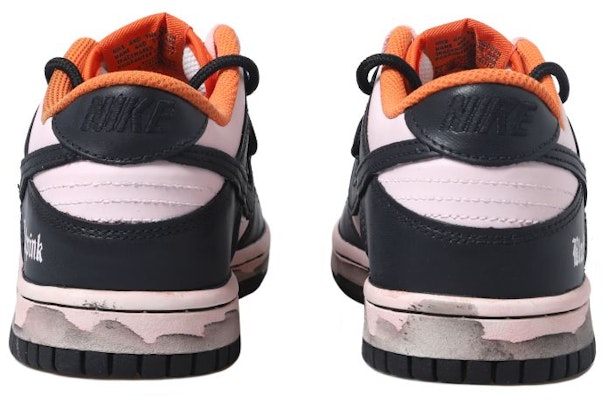 【定制球鞋】Nike Dunk Low 做舊vibe風 解構風 低幫 板鞋 女款 黑粉 Shop 【定制球鞋】Nike Dunk Low 做舊vibe風 解構風 低幫 板鞋 女款 黑粉