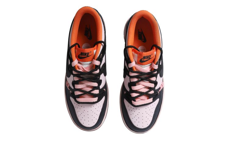 Purchase 【定制球鞋】Nike Dunk Low 做舊vibe風 解構風 低幫 板鞋 女款 黑粉