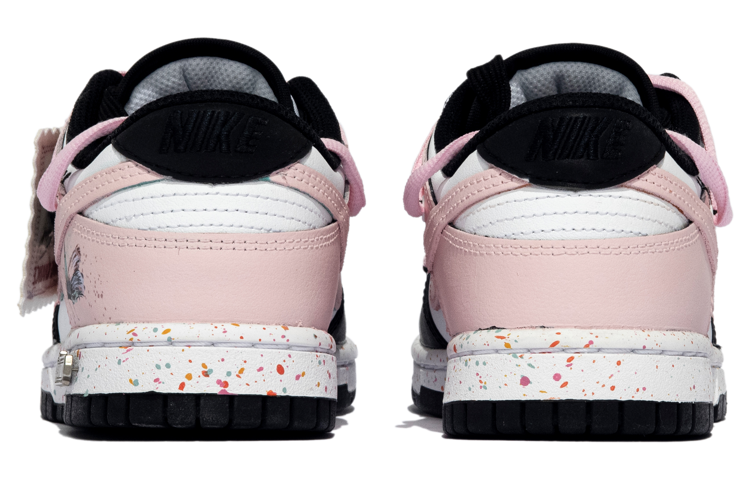 Purchase (W) ナイキ ダンク LOW ブラック/パープル/マルチスウッシュ FD4623-131(TeamM-女款粉蝶S-BOX)