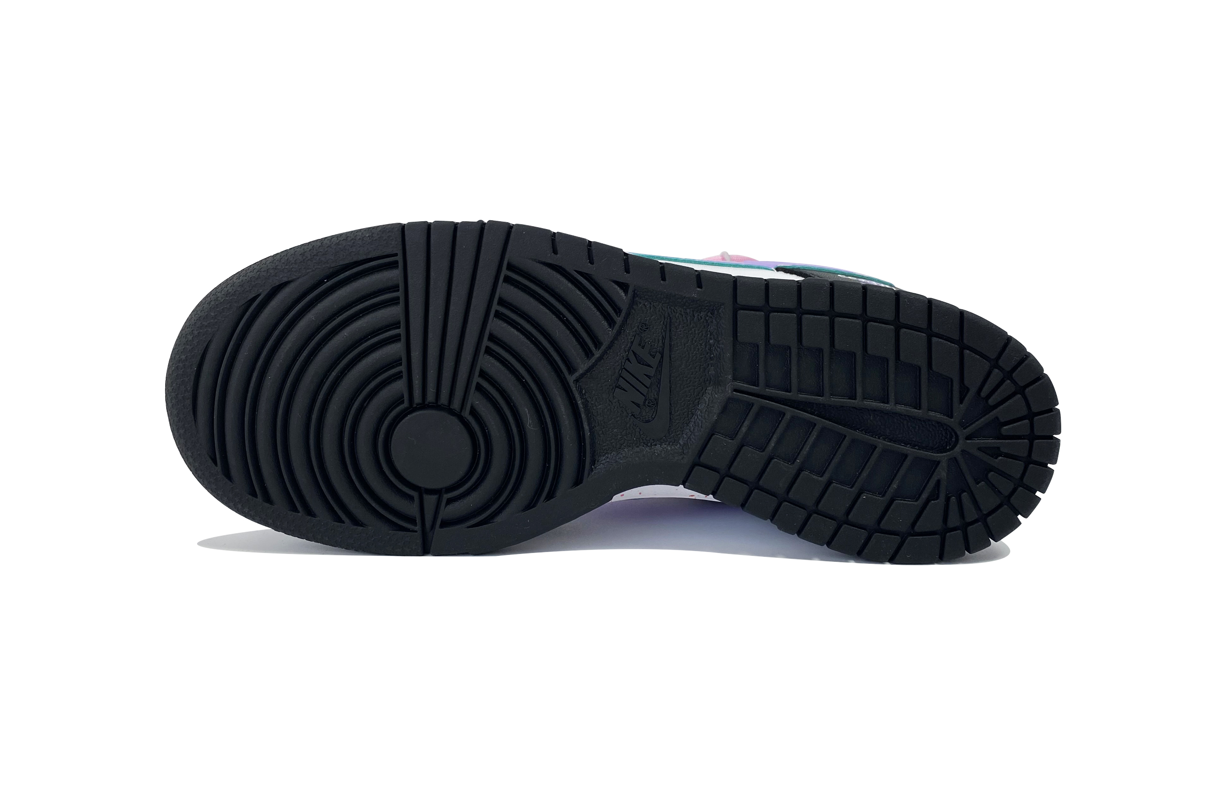 Details for 【訂製球鞋】 Nike Dunk Low Multi-Color Swoosh 低筒 球鞋 女款 黑紫