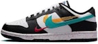 Sizing 【訂製球鞋】 Nike Dunk Low Multi-Color Swoosh 低筒 球鞋 女款 黑紫