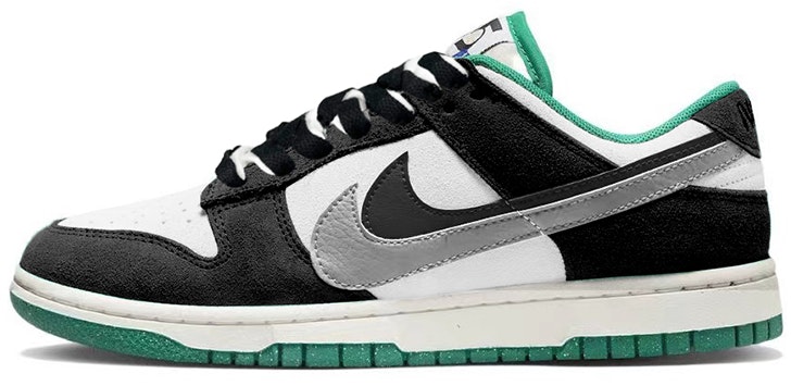 custom-shoes-women-nike-dunk-low-black-white-do-9457-101-team-y