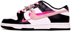 Buy (W) 나이키 덩크 로우 '검흰핑크 멀티 스우시' FD4623-131(TeamX-女款活力三勾链条)