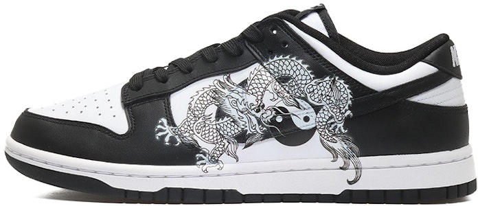 (W) 나이키 덩크 로우 '검흰 남색 용' (Nike Dunk Low 'Black White Indigo Dragon') DD1503-101(Team10-太极龙女黑白QD) Buy (W) 나이키 덩크 로우 '검흰 남색 용' (Nike Dunk Low 'Black White Indigo Dragon') DD1503-101(Team10-太极龙女黑白QD)