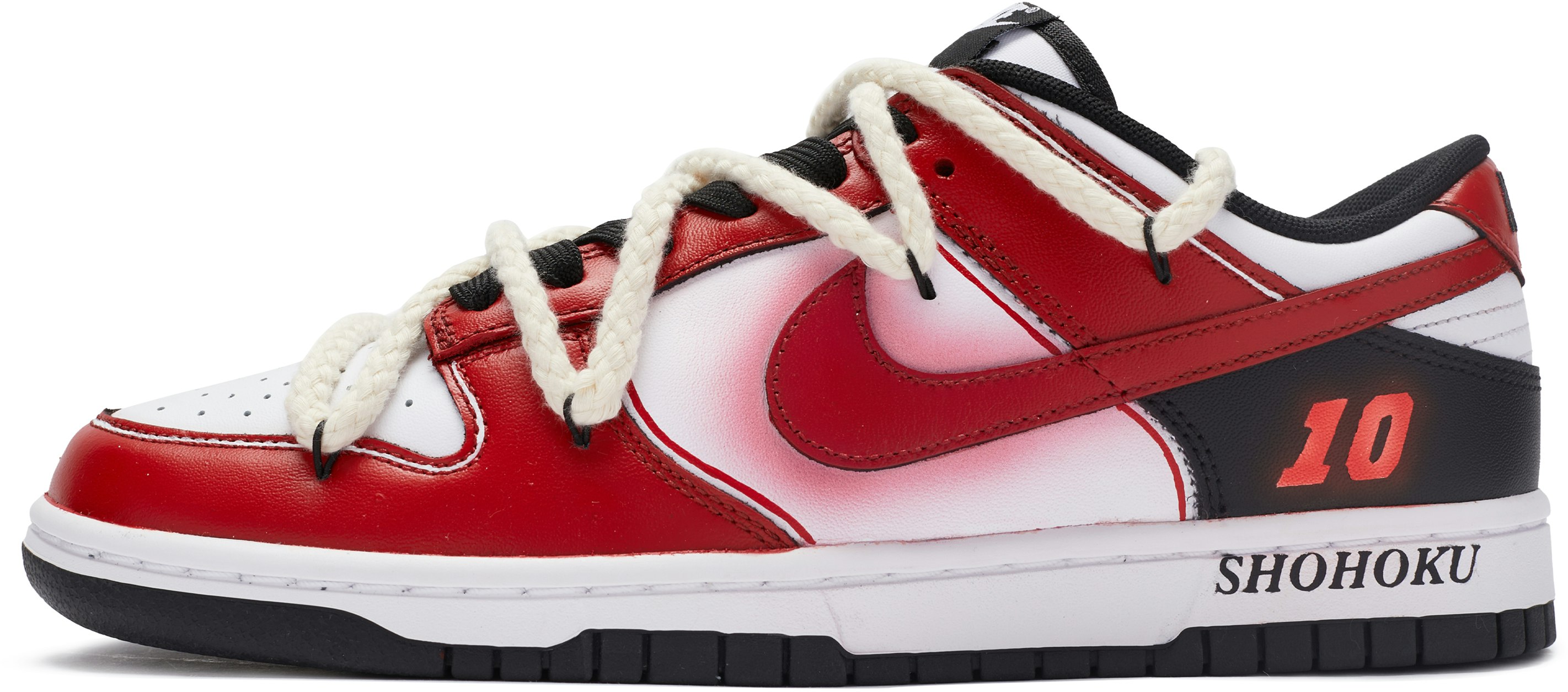 custom-shoes-women-nike-dunk-low-black-white-red-bigniu-legend