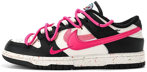 (W) 나이키 덩크 로우 "블랙 화이트 퍼플 멀티 스우시" FD4623-131(Teami-女款活力三勾K黑白紫) Buy (W) 나이키 덩크 로우 "블랙 화이트 퍼플 멀티 스우시" FD4623-131(Teami-女款活力三勾K黑白紫)