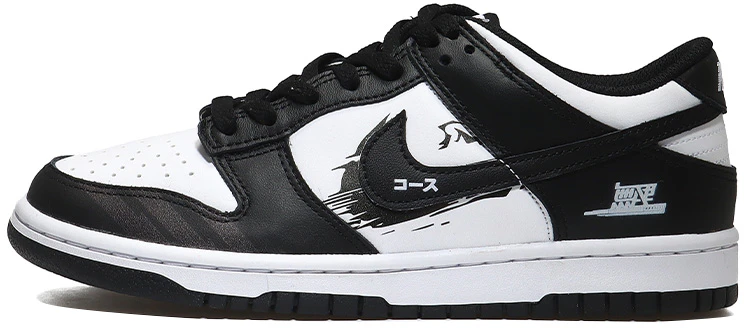 custom-shoes-women-nike-dunk-low-black-white-panda