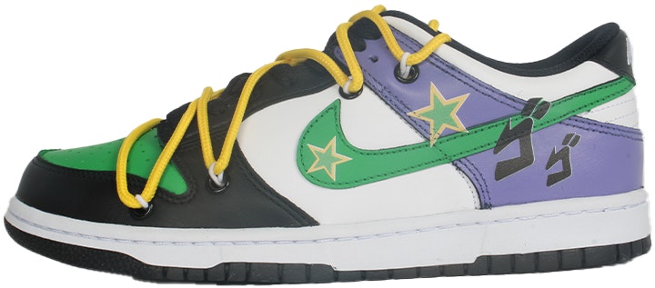 custom-shoes-women-nike-dunk-low-black-white-panda-cw-1590-100-team10-jojo