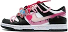 Order 【客製化球鞋】 Nike Dunk 萬花弄 粉墨登場 鬼馬精靈 可愛掛飾 舒適 簡約 時尚 潮流 百搭 出街 防滑 耐磨 運動 低幫 板鞋 女款 黑白粉
