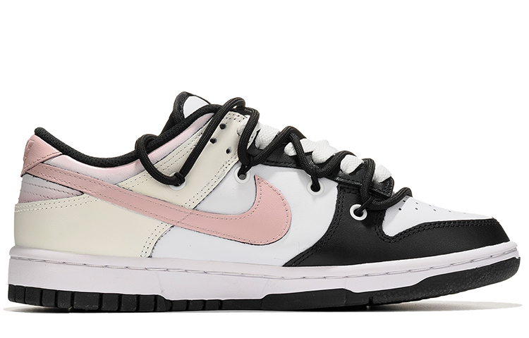 [Custom Shoes] (W) Nike Dunk Low 'Black White Pink Panda' 圖 2