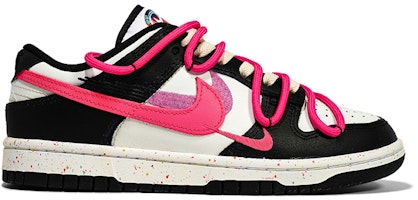 【定制球鞋】Nike Dunk Low 多彩勾 勃肯 活力三勾 低帮 板鞋 女款 黑白紫 Lookbook 【定制球鞋】Nike Dunk Low 多彩勾 勃肯 活力三勾 低帮 板鞋 女款 黑白紫