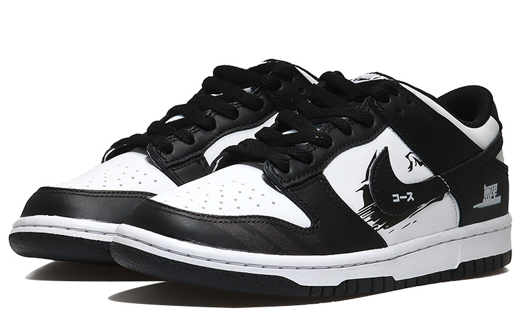 [Custom Shoes] (W) Nike Dunk Low 'Black White Panda' 圖 3