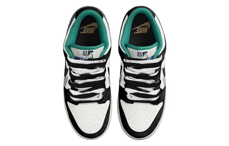 Shop (W) [Sepatu Kustom] Nike Dunk Low 'Hitam Putih' DO9457-101(TeamY-女款双勾熊猫黑白)