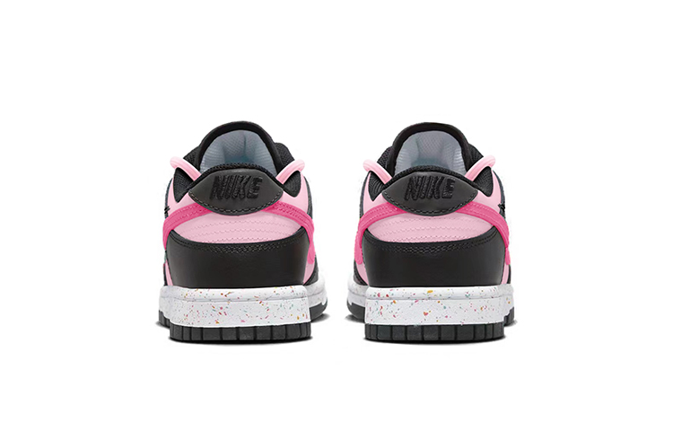 Shop (W) [定制鞋] 耐克Dunk Low '黑白粉多色勾' FD4623-131(TeamY-女款三勾BP粉墨)