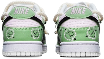(W) Zapatillas Nike Dunk Low 'Negro Blanco Verde Paisley' DH9765-100(TeamT-腰果花绿白S-BOX) Shop (W) Zapatillas Nike Dunk Low 'Negro Blanco Verde Paisley' DH9765-100(TeamT-腰果花绿白S-BOX)