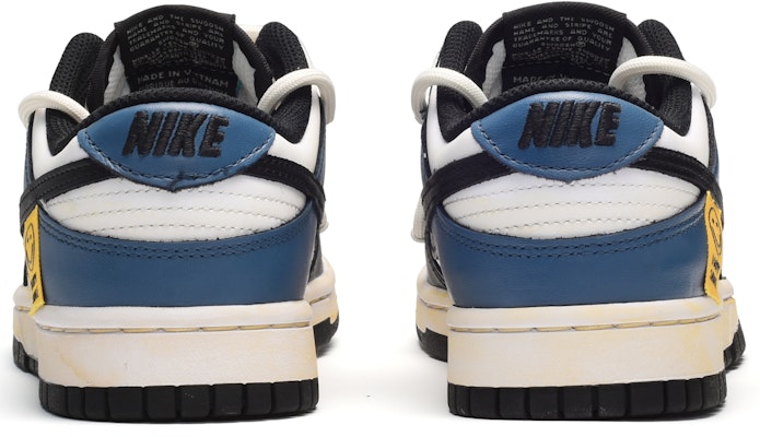 【訂製球鞋】Nike Dunk Low 復古 笑臉貼 圖 低筒 板鞋 女款 黑白藍 Shop 【訂製球鞋】Nike Dunk Low 復古 笑臉貼 圖 低筒 板鞋 女款 黑白藍