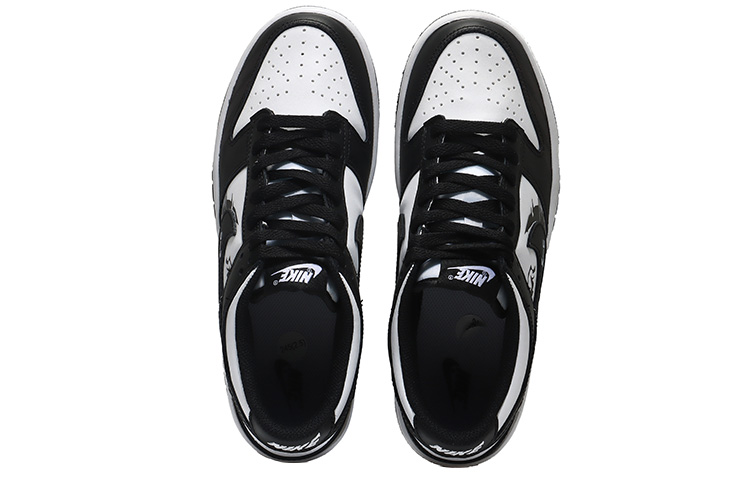 [Custom Shoes] (W) Nike Dunk Low 'Black White Panda' 圖 4