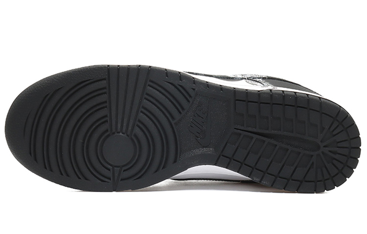 Details for (W) [Sepatu Kustom] Nike Dunk Low 'Hitam Putih Naga Indigo' DD1503-101(Team10-太极龙女黑白QD)