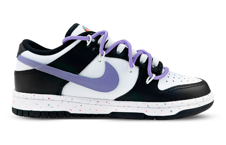 Order (W) [Sepatu Kustom] Nike Dunk Low 'Blackcurrant Multi-Color Swoosh' FD4623-131(Team叁-女款黑加仑)
