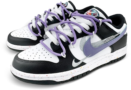【客製化球鞋】Nike Dunk Low 多色系 玩鞋 黑加侖 禮盒 三勾潑墨 低筒 板鞋 女款 黑紫 Lookbook 【客製化球鞋】Nike Dunk Low 多色系 玩鞋 黑加侖 禮盒 三勾潑墨 低筒 板鞋 女款 黑紫