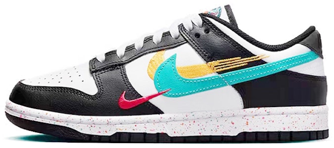 【定制球鞋】Nike Dunk Low 多色 Swoosh 黑加侖 三鉤潑墨 低幫 板鞋 女款 黑紫 Sizing 【定制球鞋】Nike Dunk Low 多色 Swoosh 黑加侖 三鉤潑墨 低幫 板鞋 女款 黑紫