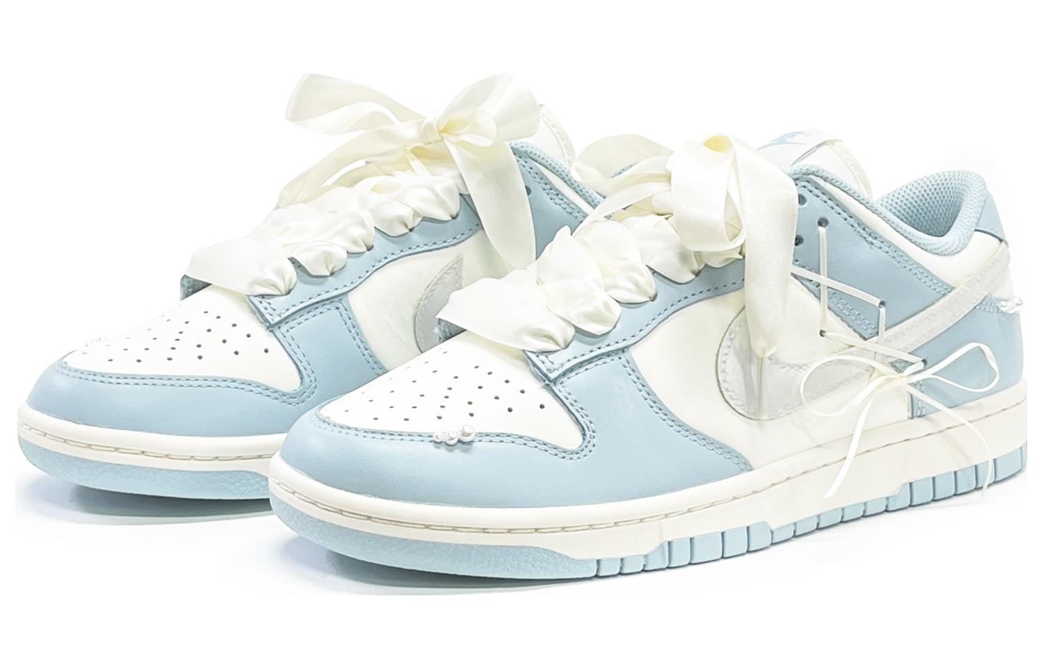 Lookbook (W) 나이키 덩크 로우 '블루 발레' (커스텀) DD1503-123(TeamTwo-蓝色芭蕾S-BOX)