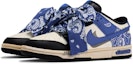 Lookbook (W) Zapatillas Nike Dunk Low 'Azul Negro Blanco Da Vinci Custom' DH9765-104(TeamM-腰果花-BOX)