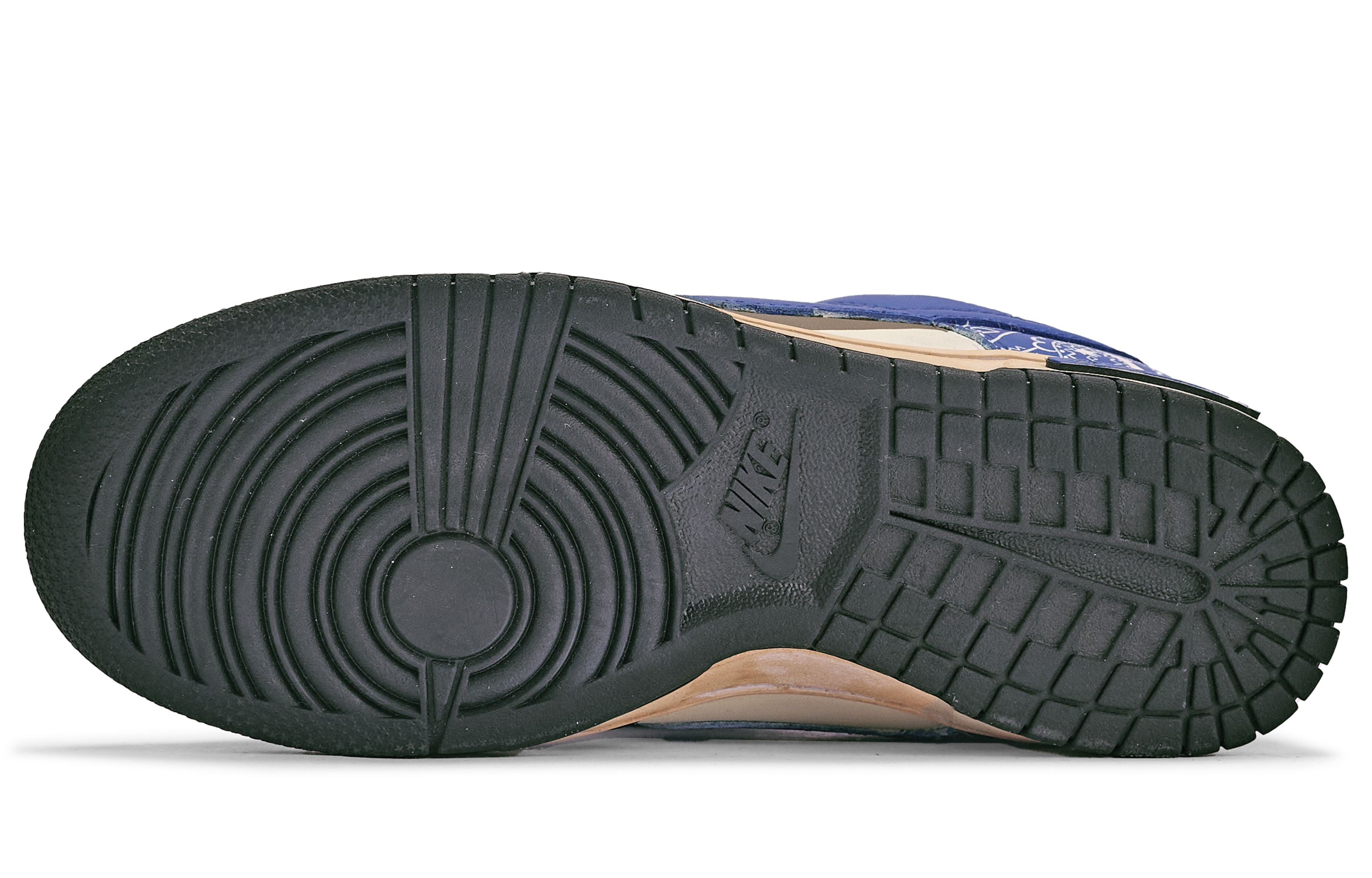 Purchase (W) Zapatillas Nike Dunk Low 'Azul Negro Blanco Da Vinci Custom' DH9765-104(TeamM-腰果花-BOX)