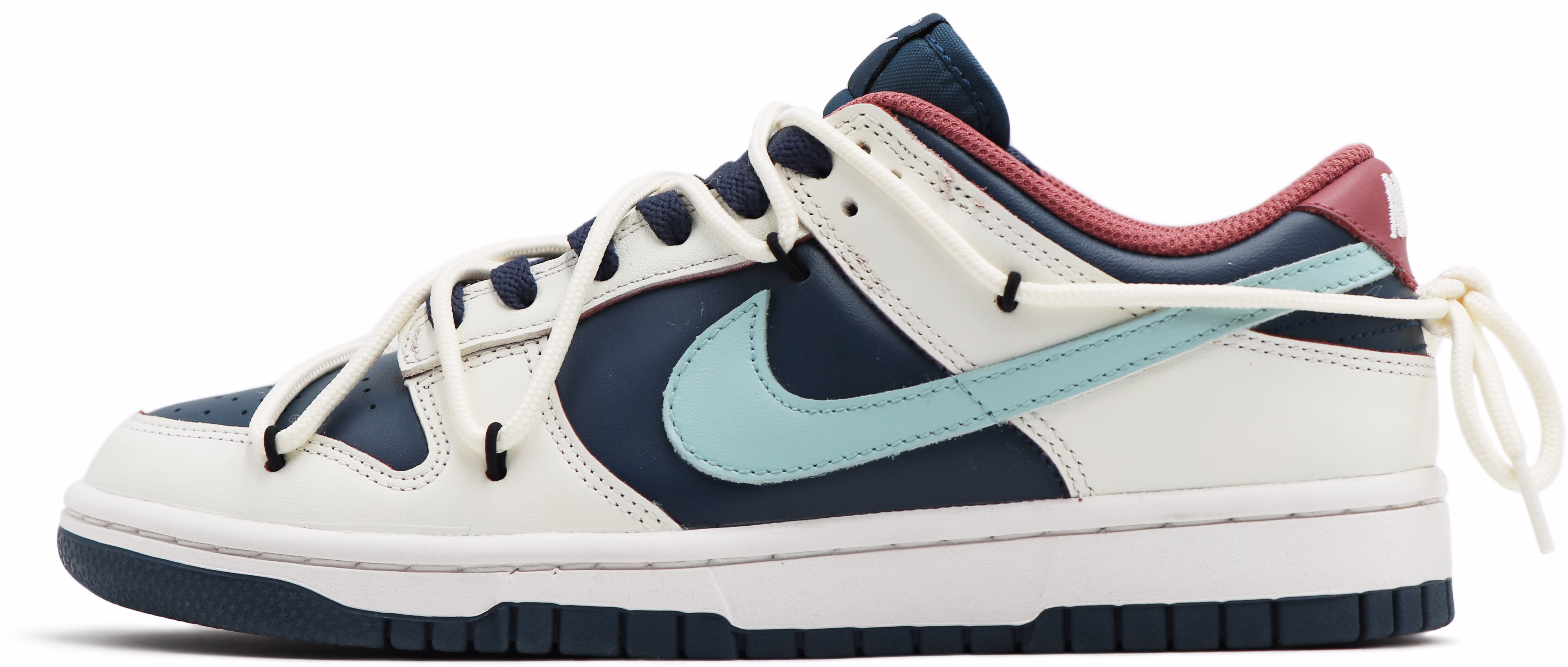 custom-shoes-women-nike-dunk-low-blue-danube