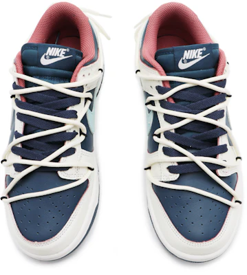 【訂製球鞋】Nike Dunk Low 蒸氣木偶 藍色多瑙河 非主流復古 簡約 低筒 板鞋 女款 米藍色 Shop 【訂製球鞋】Nike Dunk Low 蒸氣木偶 藍色多瑙河 非主流復古 簡約 低筒 板鞋 女款 米藍色