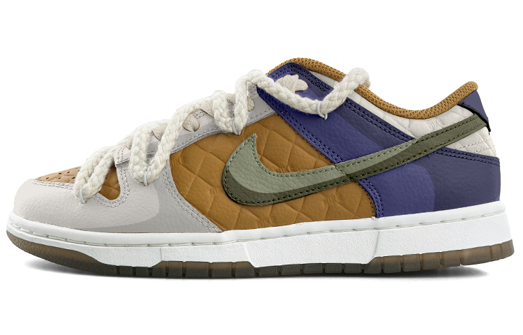 Buy (W) [Sepatu Kustom] Nike Dunk Low 'Blue Green Grey Deconstructed' DX3374-700-458413