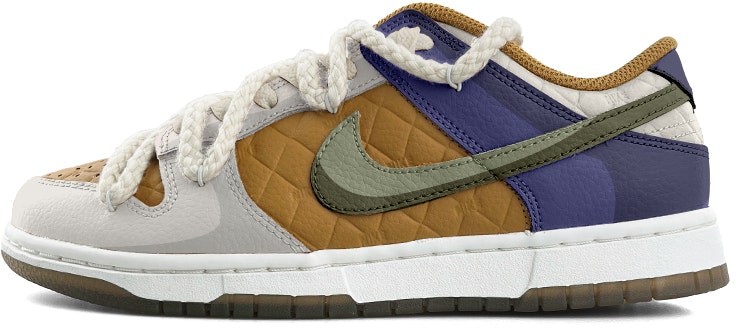 custom-shoes-women-nike-dunk-low-blue-green-grey-deconstructed-dx-3374-700-458413