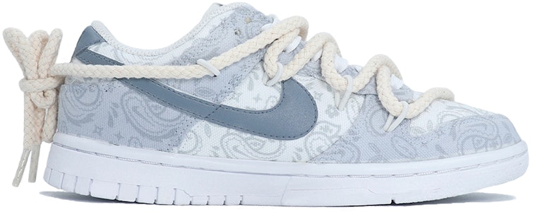 (W) 나이키 덩크 로우 '블루 그레이 데님 페이즐리' (커스텀) DJ9955-100(Team25-蓝灰腰果花) Order (W) 나이키 덩크 로우 '블루 그레이 데님 페이즐리' (커스텀) DJ9955-100(Team25-蓝灰腰果花)