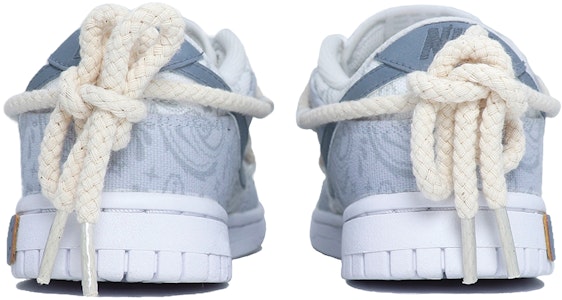 (W) 나이키 덩크 로우 '블루 그레이 데님 페이즐리' (커스텀) DJ9955-100(Team25-蓝灰腰果花) Shop (W) 나이키 덩크 로우 '블루 그레이 데님 페이즐리' (커스텀) DJ9955-100(Team25-蓝灰腰果花)