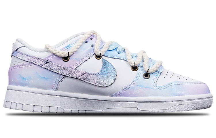 Order (W) [定制鞋] 耐克Dunk Low '蓝粉渐变动物纹' DD7099-100(TeamT-女款梦幻星空S-BOX)