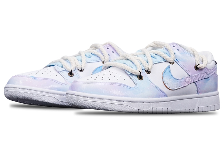 Lookbook (W) [定制鞋] 耐克Dunk Low '蓝粉渐变动物纹' DD7099-100(TeamT-女款梦幻星空S-BOX)