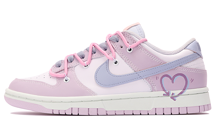 Buy (W) [Kasut Custom] Nike Dunk Low 'Biru Ungu Deconstructed Heart' DD1503-001(TeamThree-520告白-蓝紫)