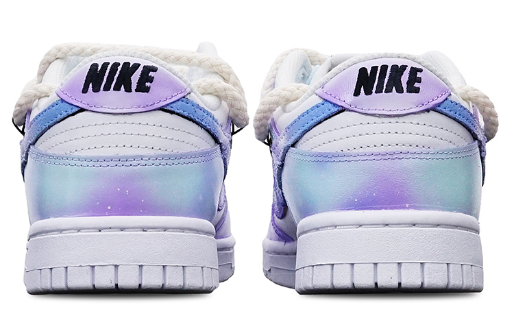Shop (W) [カスタムシューズ] ナイキダンクロー '青紫グラデーションアニマルプリント' バレンタイン限定版 DD7099-100(TeamT-女款星空S-BOX)