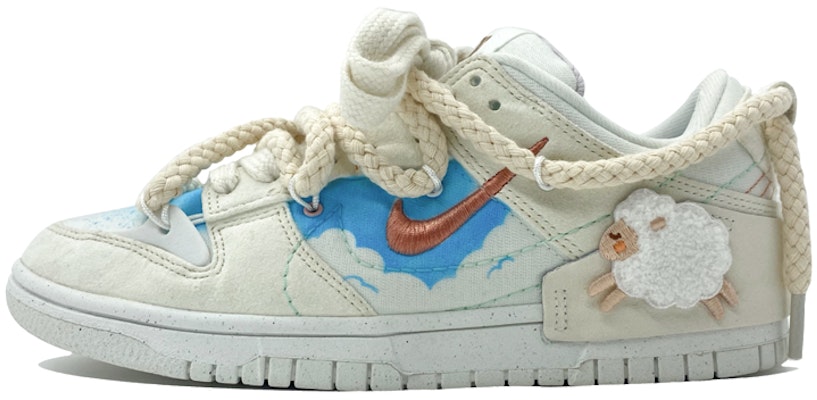 (W) Zapatillas Nike Dunk Low 'Cielo Azul y Nubes Blancas' DH4402-100(Team柒-女款小羊刺绣S-BOX) Order (W) Zapatillas Nike Dunk Low 'Cielo Azul y Nubes Blancas' DH4402-100(Team柒-女款小羊刺绣S-BOX)